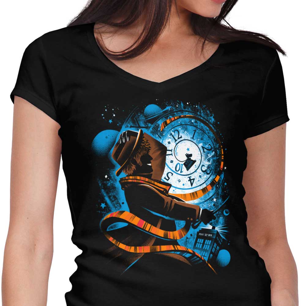 The Fourth Women's V-Neck - Adult & Kids T-Shirts, Sweatshirts & Hoodies apparel design preview 1