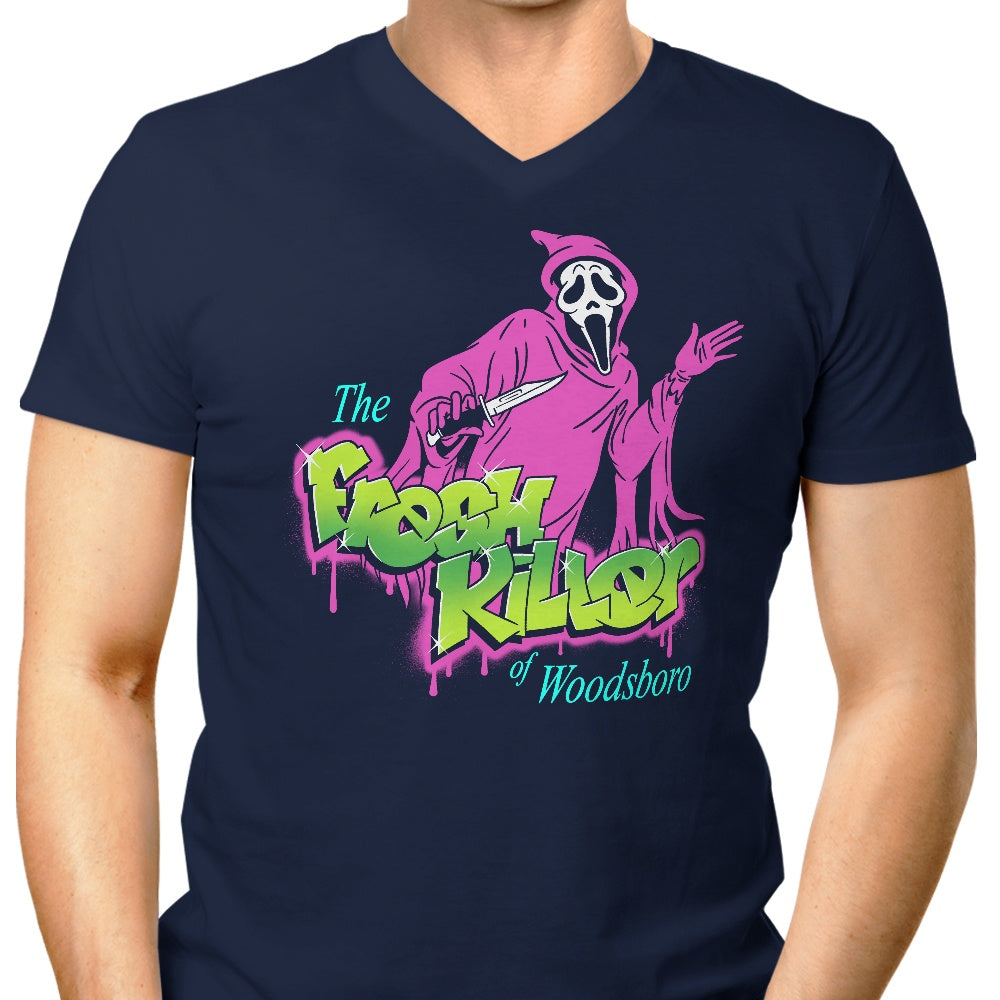 The Fresh Killer Men's V-Neck - Adult & Kids T-Shirts, Sweatshirts & Hoodies apparel design preview 1