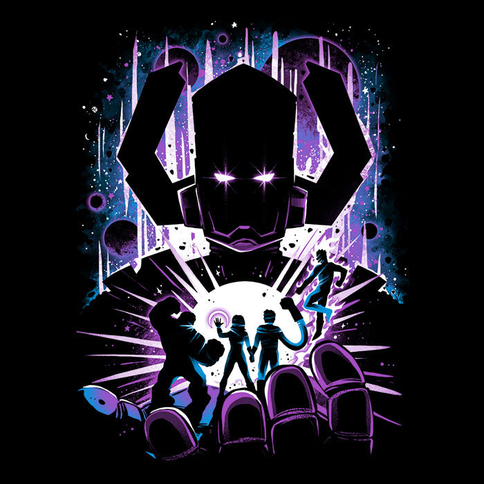 The Galactic Devastator Tank Top - Adult & Kids T-Shirts, Sweatshirts & Hoodies apparel design preview 2