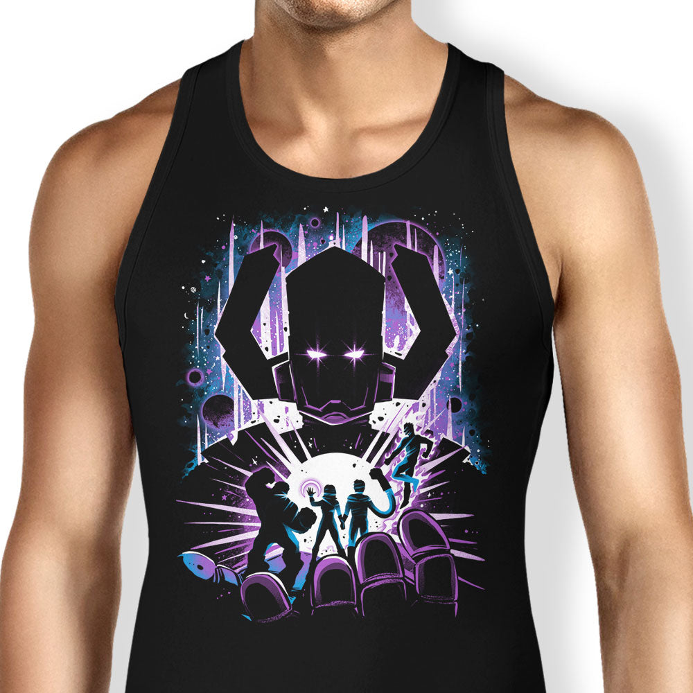 The Galactic Devastator Tank Top - Adult & Kids T-Shirts, Sweatshirts & Hoodies apparel design preview 1