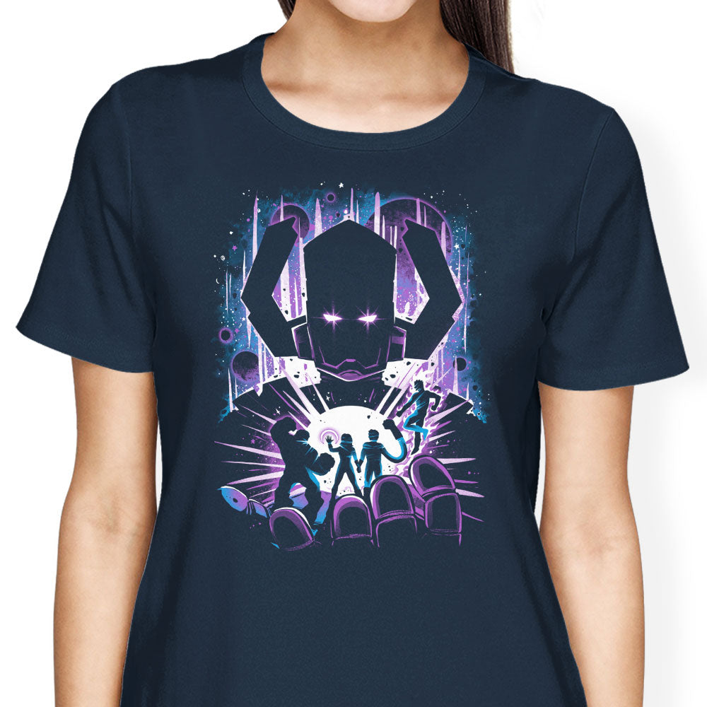 The Galactic Devastator Women's Apparel - Adult & Kids T-Shirts, Sweatshirts & Hoodies apparel design preview 2