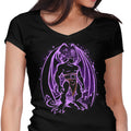 The Gargoyle Women's V-Neck - Adult & Kids T-Shirts, Sweatshirts & Hoodies apparel design preview 1