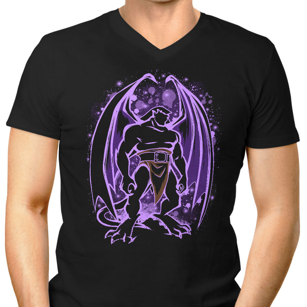 The Gargoyle Men's V-Neck - Adult & Kids T-Shirts, Sweatshirts & Hoodies apparel design preview 1