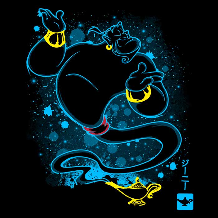 The Genie Men's Apparel - Adult & Kids T-Shirts, Sweatshirts & Hoodies apparel design preview 2