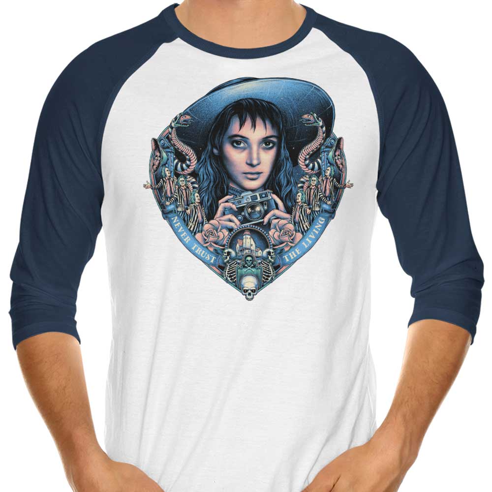 The Ghost Bride 3/4 Sleeve Raglan - Adult & Kids T-Shirts, Sweatshirts & Hoodies apparel design preview 1