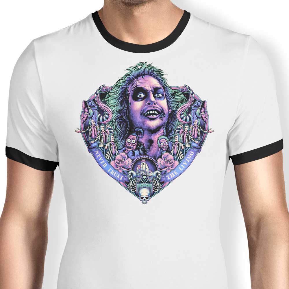 The Ghost Groom Ringer - Adult & Kids T-Shirts, Sweatshirts & Hoodies apparel design preview 1