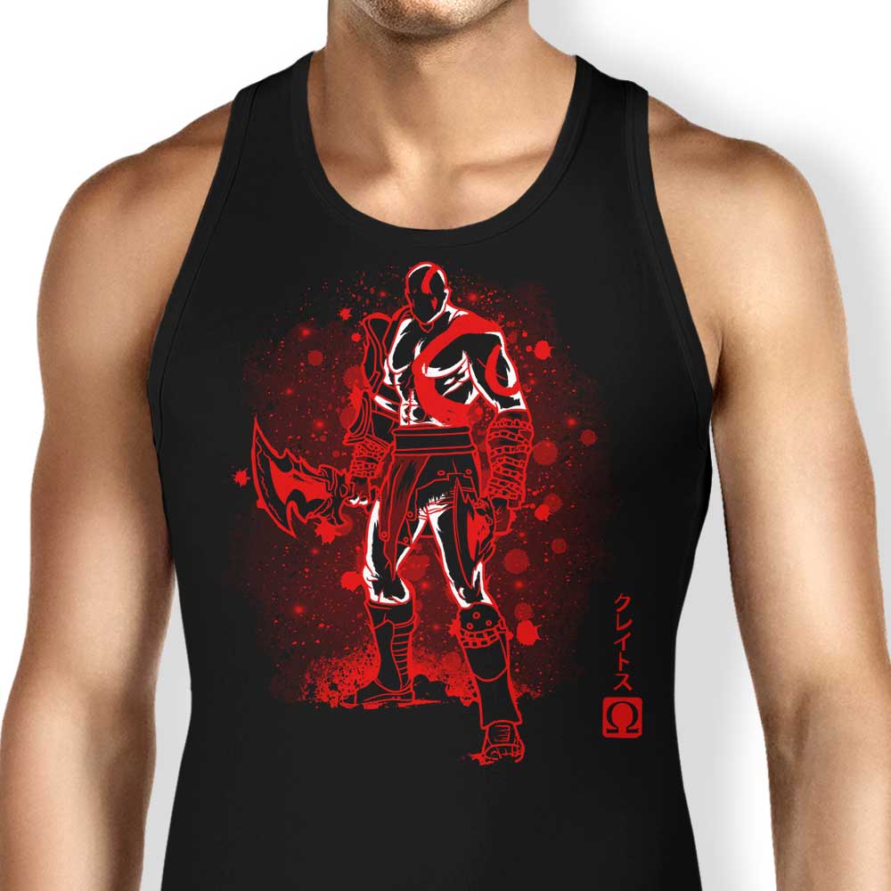 The Ghost of Sparta Tank Top - Adult & Kids T-Shirts, Sweatshirts & Hoodies apparel design preview 1