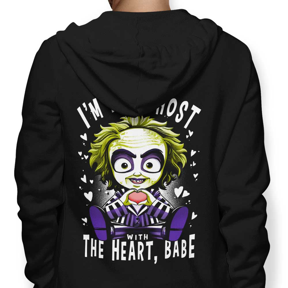The Ghost with Heart - Adult & Kids T-Shirts, Sweatshirts & Hoodies apparel design preview 1