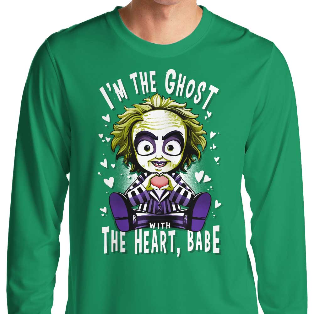 The Ghost with Heart - Adult & Kids T-Shirts, Sweatshirts & Hoodies apparel design preview 1