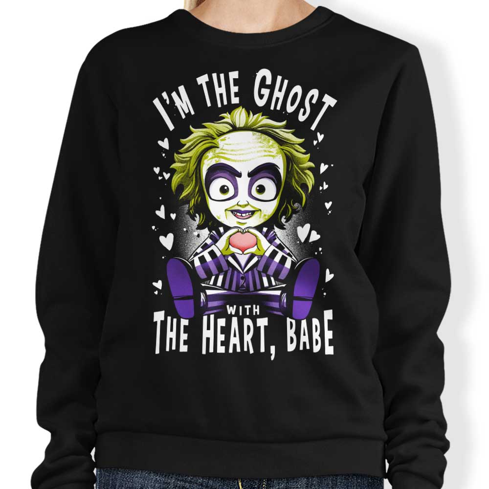 The Ghost with Heart - Adult & Kids T-Shirts, Sweatshirts & Hoodies apparel design preview 1