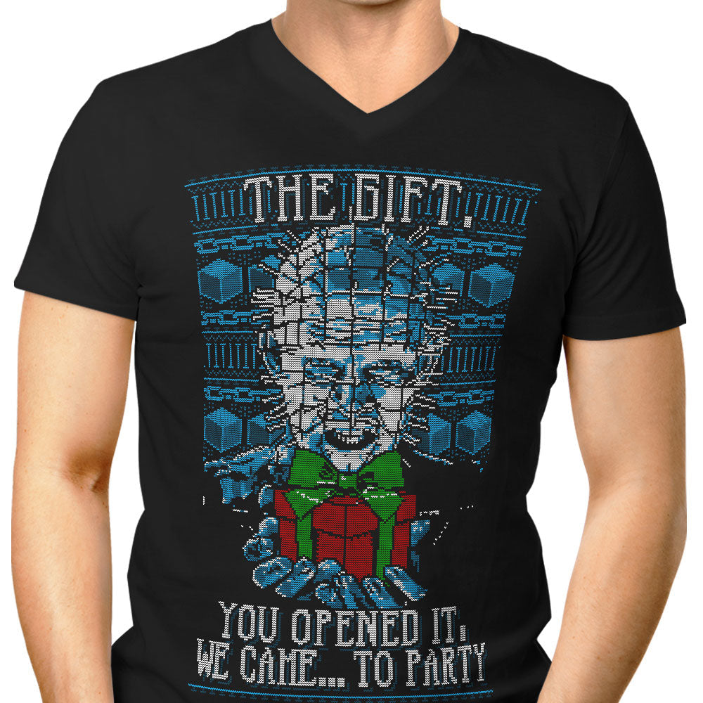 The Gift Sweater Men's V-Neck - Adult & Kids T-Shirts, Sweatshirts & Hoodies apparel design preview 1