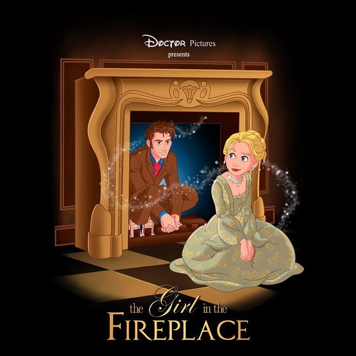 The Girl in Fireplace Tank Top - Adult & Kids T-Shirts, Sweatshirts & Hoodies apparel design preview 2