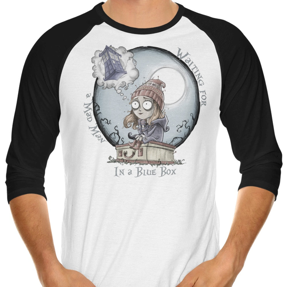 The Girl Who Waited 3/4 Sleeve Raglan - Adult & Kids T-Shirts, Sweatshirts & Hoodies apparel design preview 1