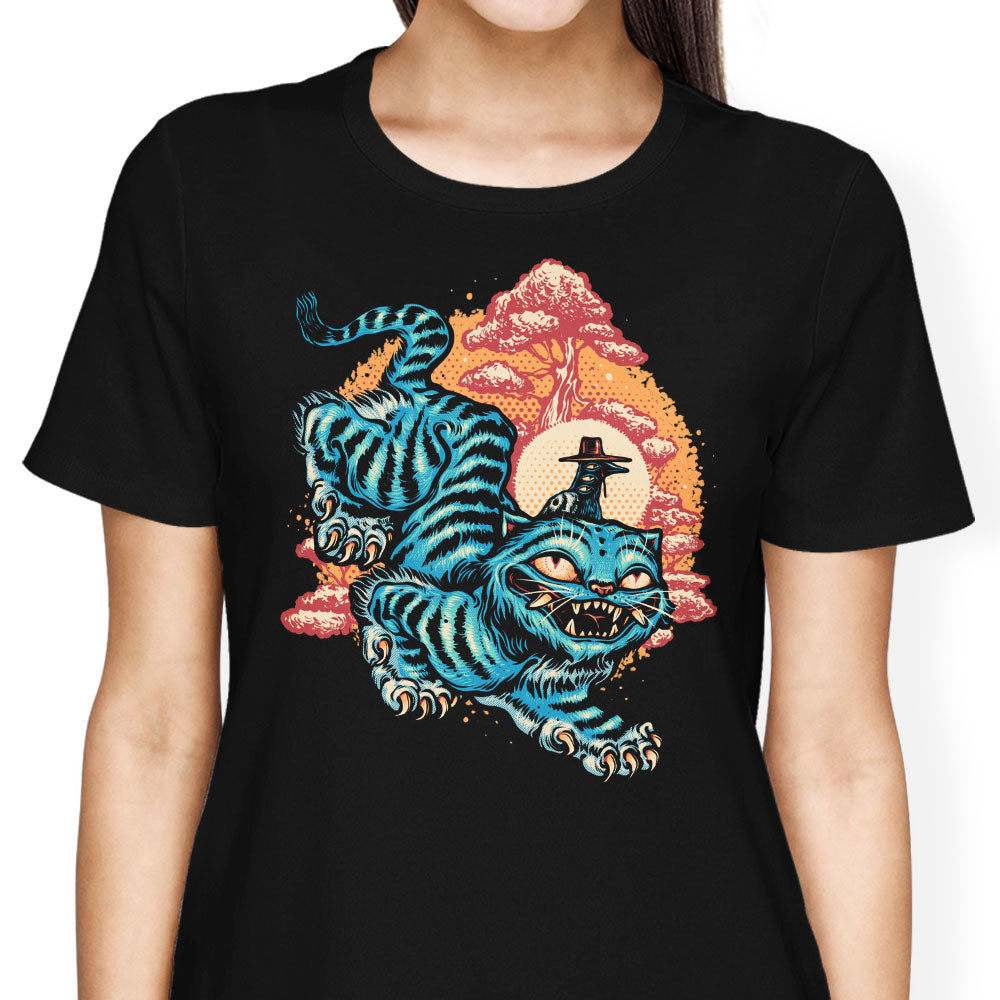 The Glowing Tiger Women's Apparel - Adult & Kids T-Shirts, Sweatshirts & Hoodies apparel design preview 1