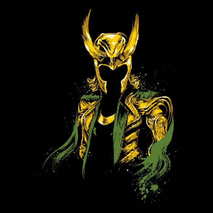 The God of Mischief - Adult & Kids T-Shirts, Sweatshirts & Hoodies apparel design preview 2