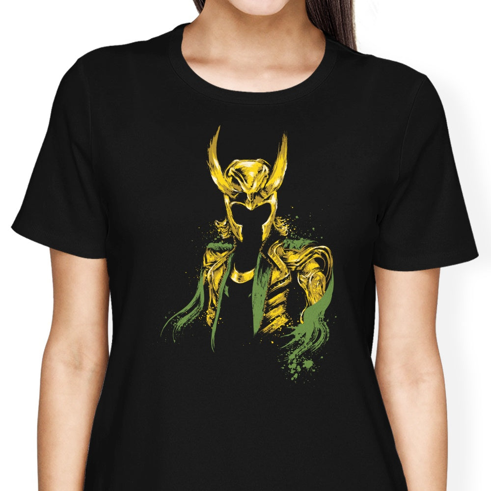 The God of Mischief Women's Apparel - Adult & Kids T-Shirts, Sweatshirts & Hoodies apparel design preview 2