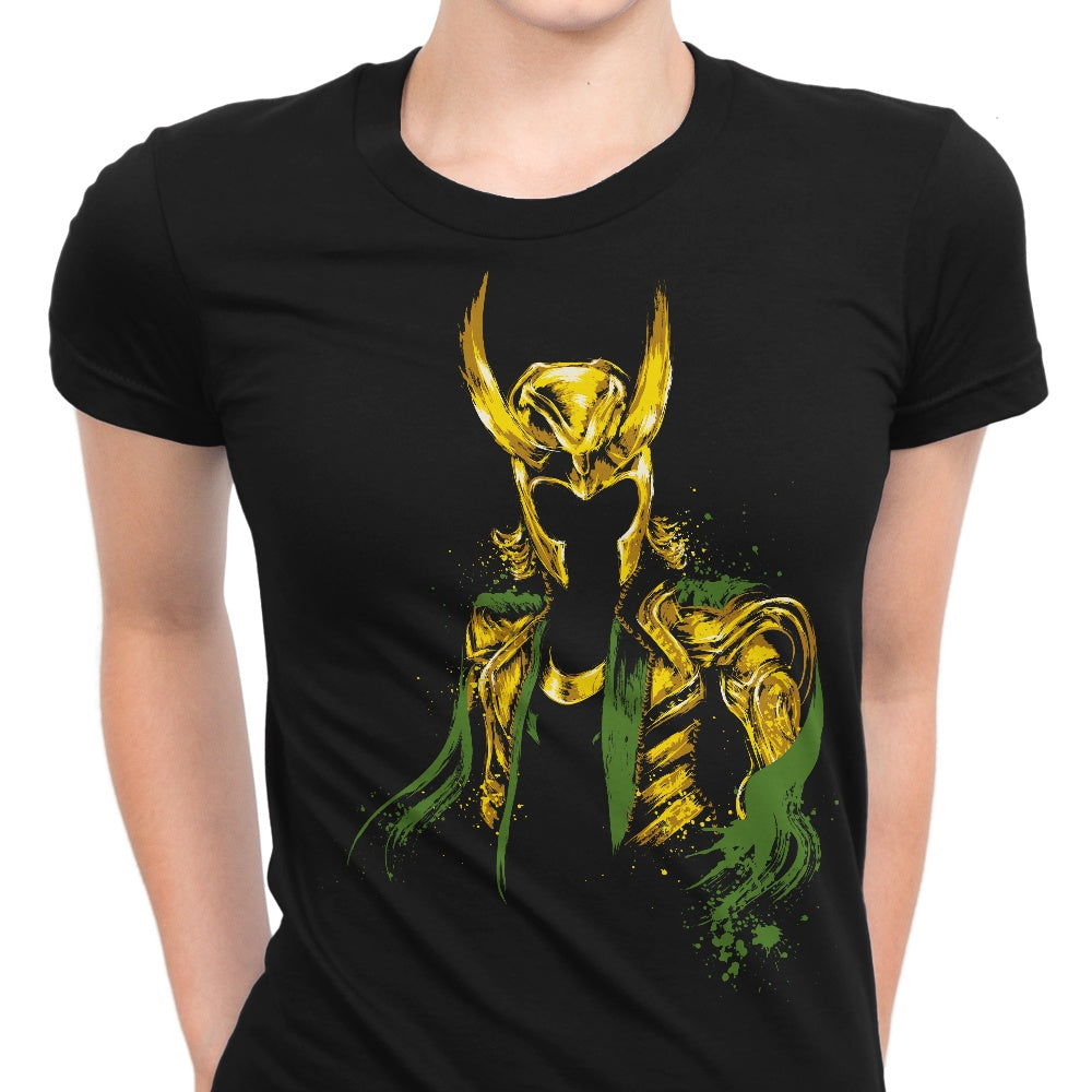 The God of Mischief Women's Apparel - Adult & Kids T-Shirts, Sweatshirts & Hoodies apparel design preview 1