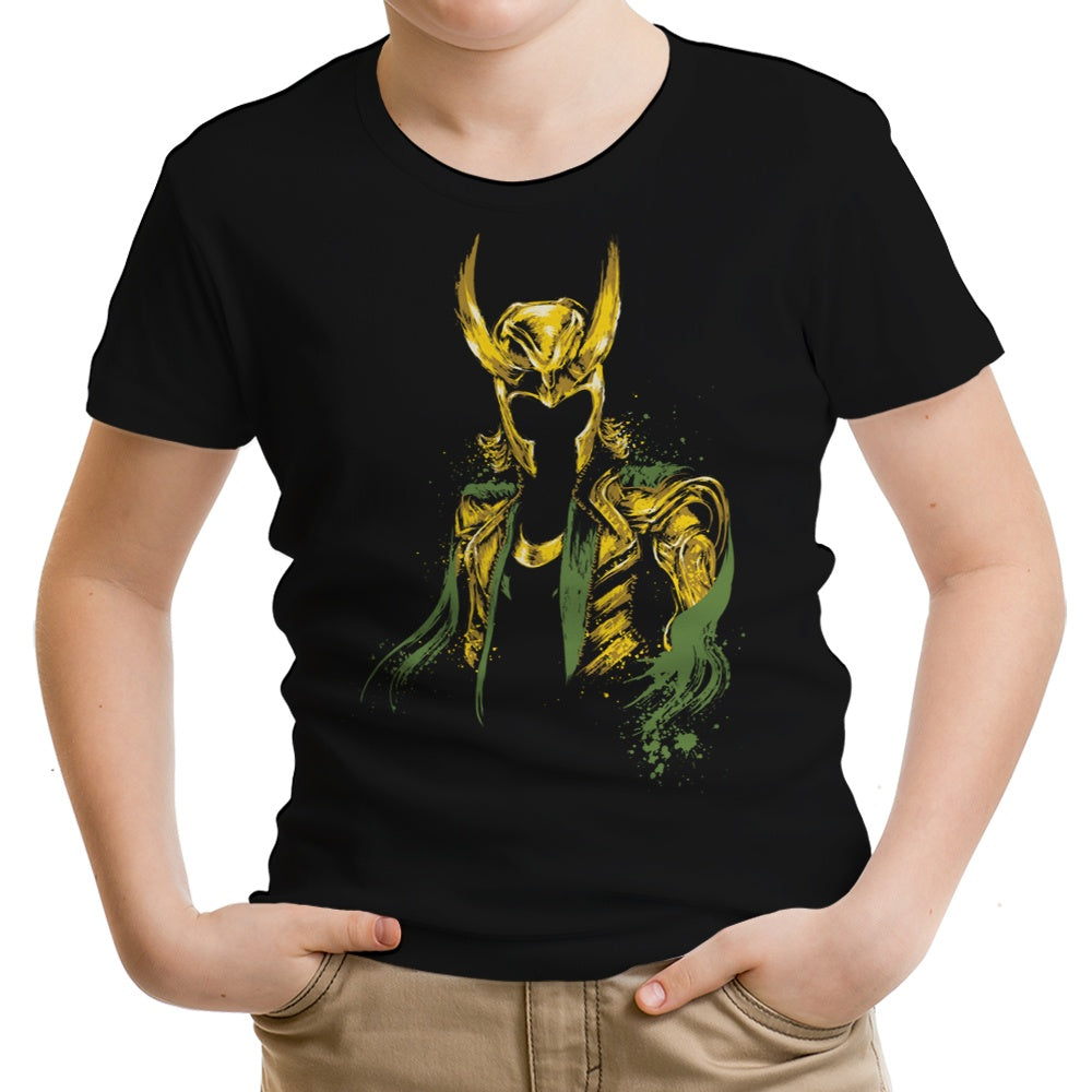 The God of Mischief Youth Apparel - Adult & Kids T-Shirts, Sweatshirts & Hoodies apparel design preview 1