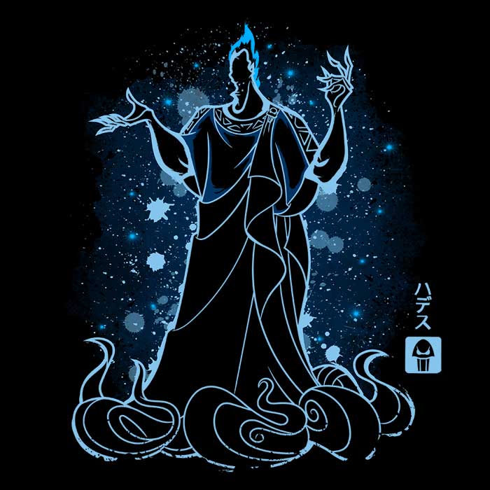 The God of Underworld - Adult & Kids T-Shirts, Sweatshirts & Hoodies apparel design preview 2