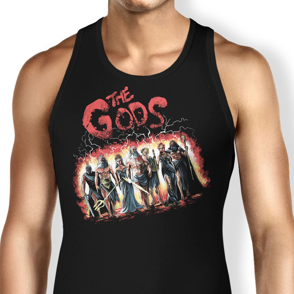The Gods Tank Top - Adult & Kids T-Shirts, Sweatshirts & Hoodies apparel design preview 1