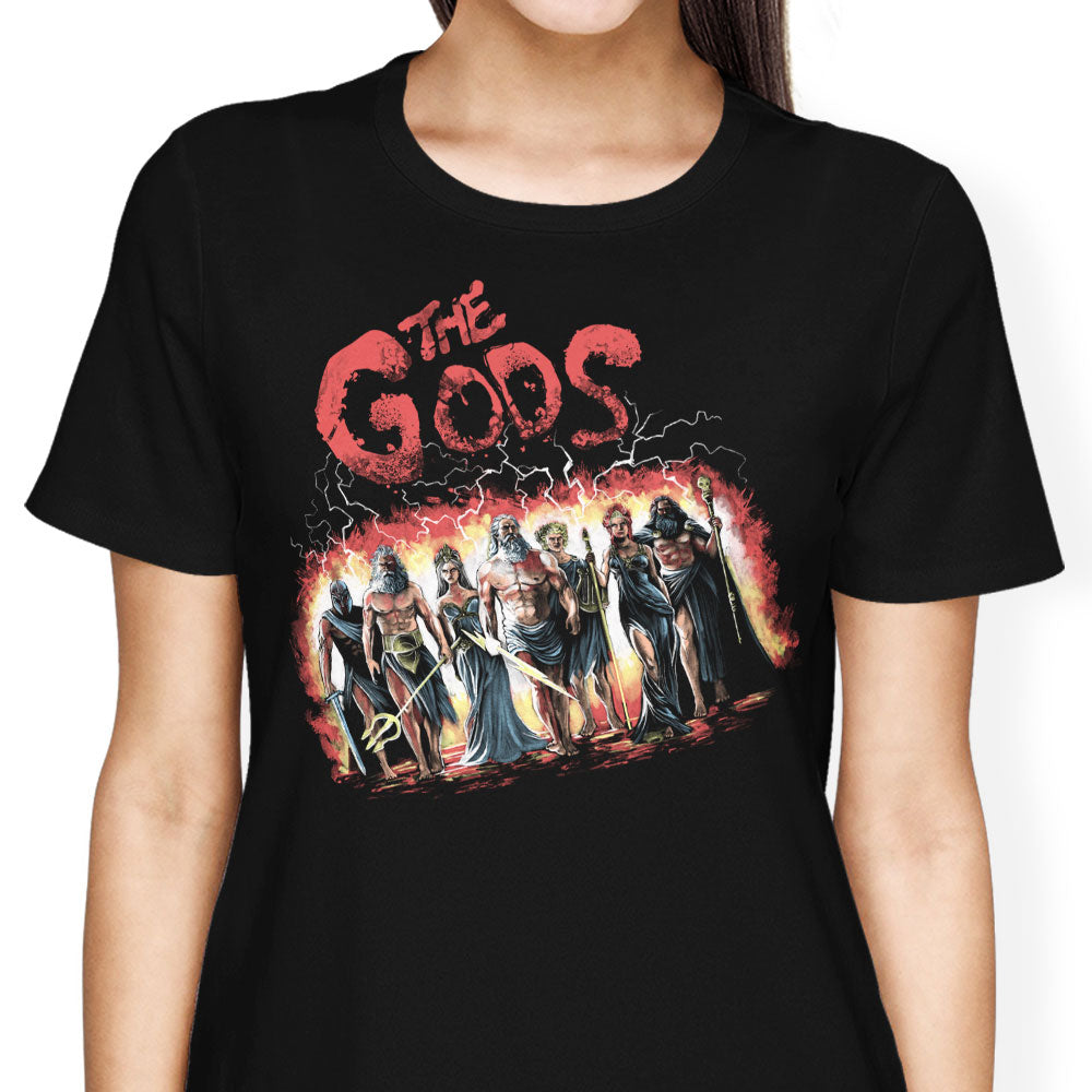 The Gods Women's Apparel - Adult & Kids T-Shirts, Sweatshirts & Hoodies apparel design preview 1