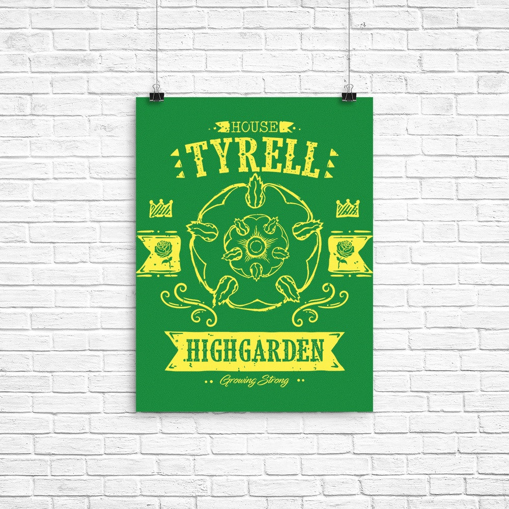 The Golden Rose Poster - Adult & Kids T-Shirts, Sweatshirts & Hoodies apparel design preview 1