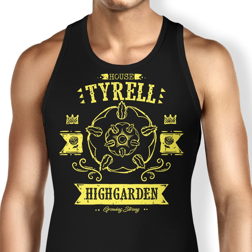 The Golden Rose Tank Top - Adult & Kids T-Shirts, Sweatshirts & Hoodies apparel design preview 1