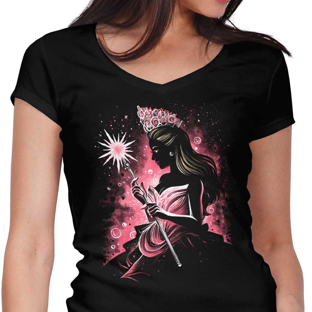 The Good Witch Women's V-Neck - Adult & Kids T-Shirts, Sweatshirts & Hoodies apparel design preview 1
