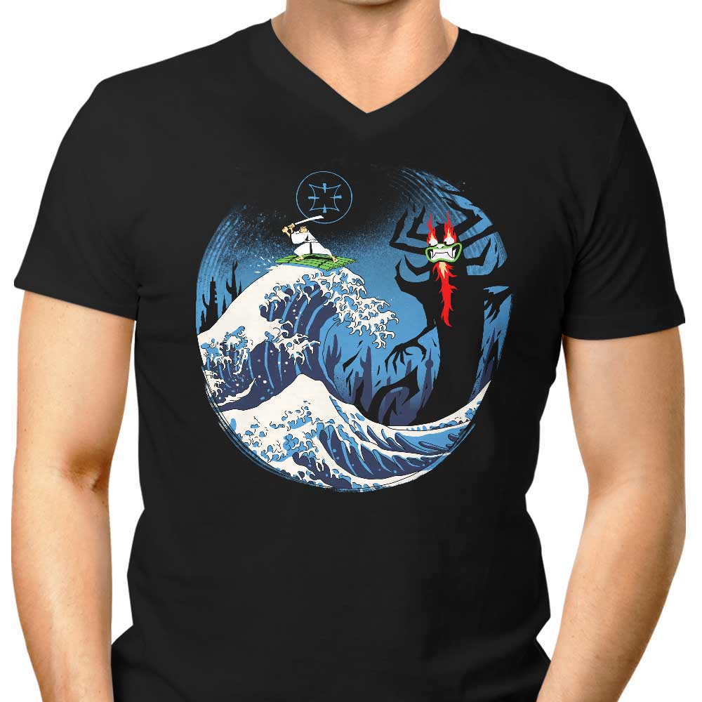The Great Battle Men's V-Neck - Adult & Kids T-Shirts, Sweatshirts & Hoodies apparel design preview 1