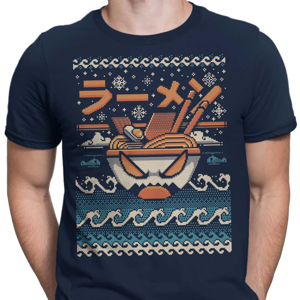 The Great Ramen Christmas Men's Apparel - Adult & Kids T-Shirts, Sweatshirts & Hoodies apparel design preview 2