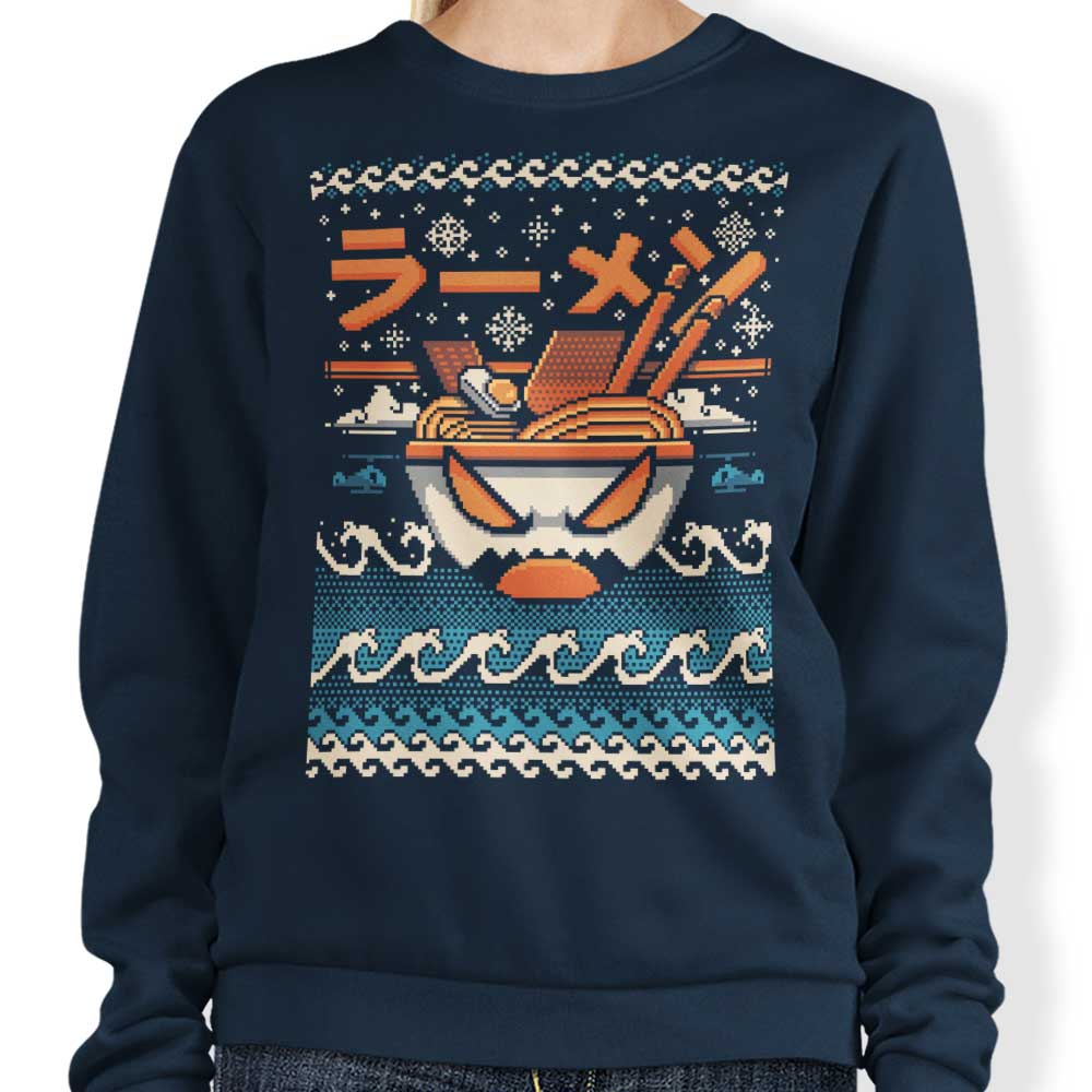 The Great Ramen Christmas - Adult & Kids T-Shirts, Sweatshirts & Hoodies apparel design preview 1