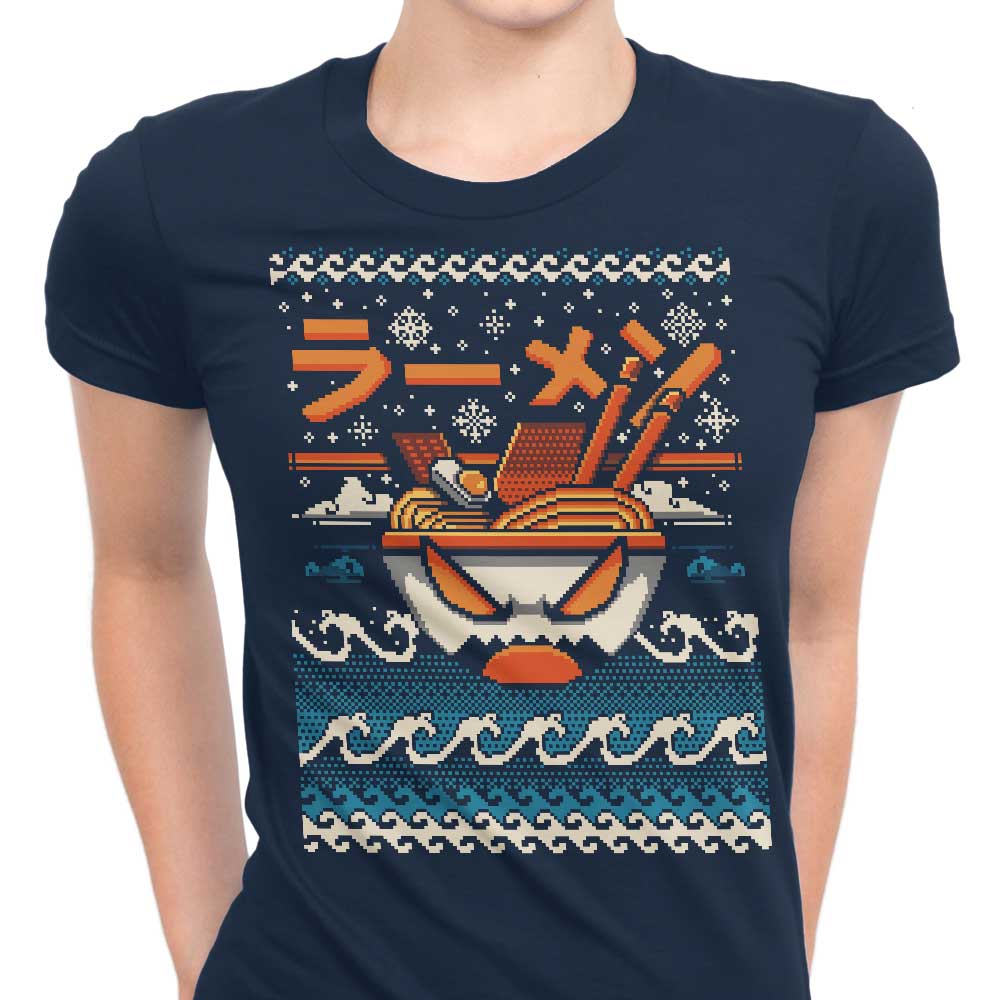 The Great Ramen Christmas Women's Apparel - Adult & Kids T-Shirts, Sweatshirts & Hoodies apparel design preview 1