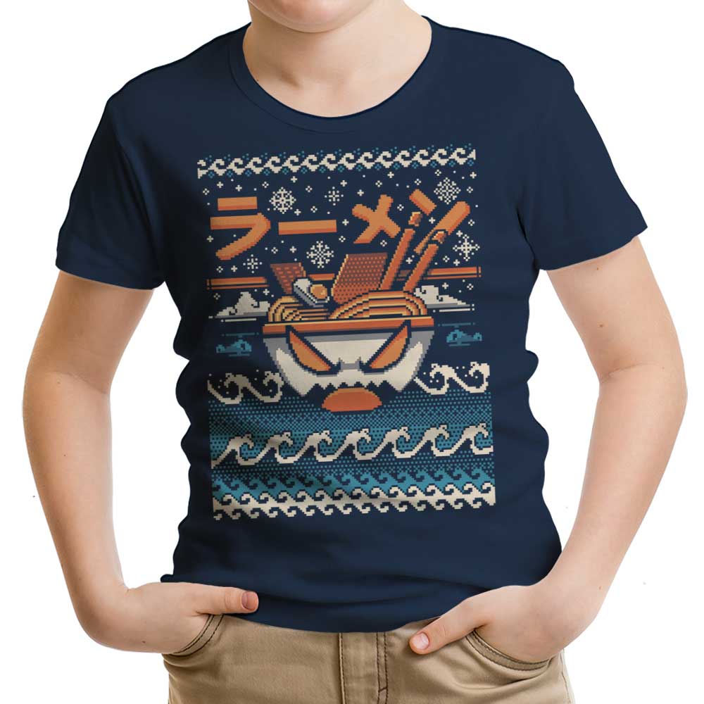 The Great Ramen Christmas Youth Apparel - Adult & Kids T-Shirts, Sweatshirts & Hoodies apparel design preview 1