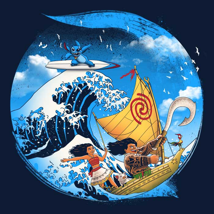 The Great Tropical Journey Coasters - Adult & Kids T-Shirts, Sweatshirts & Hoodies apparel design preview 1