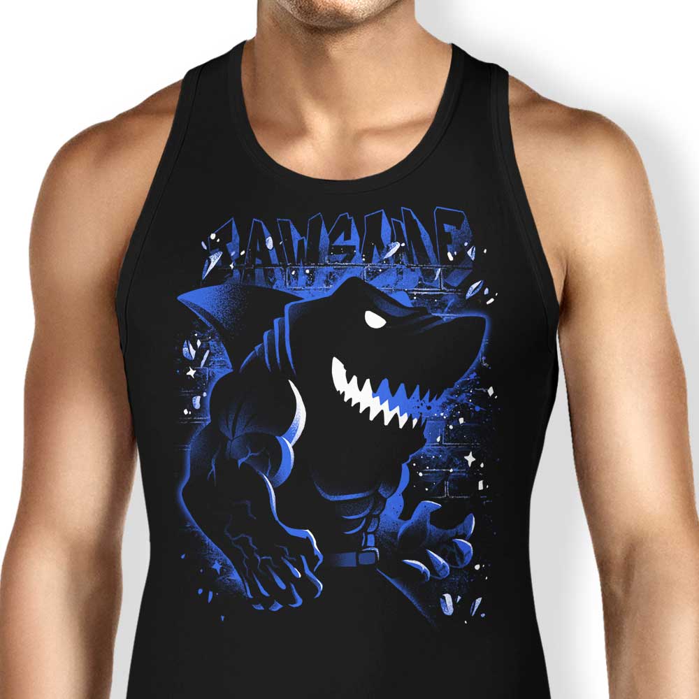 The Great White Tank Top - Adult & Kids T-Shirts, Sweatshirts & Hoodies apparel design preview 1