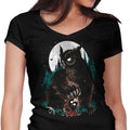 The Great Wild Beast Women's V-Neck - Adult & Kids T-Shirts, Sweatshirts & Hoodies apparel design preview 1