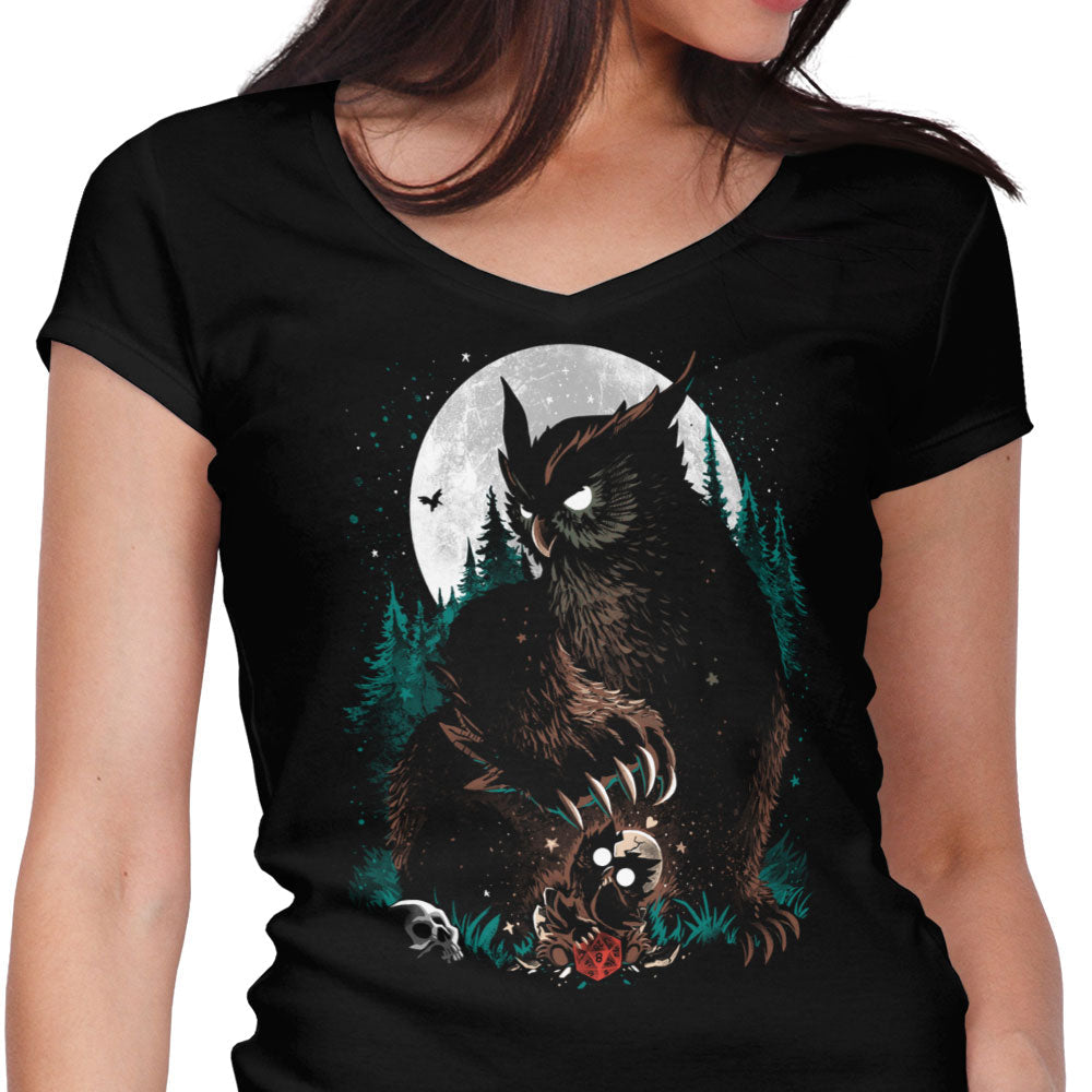 The Great Wild Beast Women's V-Neck - Adult & Kids T-Shirts, Sweatshirts & Hoodies apparel design preview 1