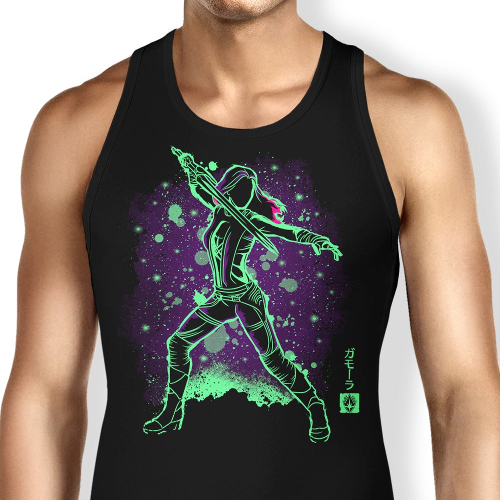 The Green Assassin Tank Top - Adult & Kids T-Shirts, Sweatshirts & Hoodies apparel design preview 1