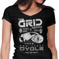 The Grid Garage Women's V-Neck - Adult & Kids T-Shirts, Sweatshirts & Hoodies apparel design preview 1