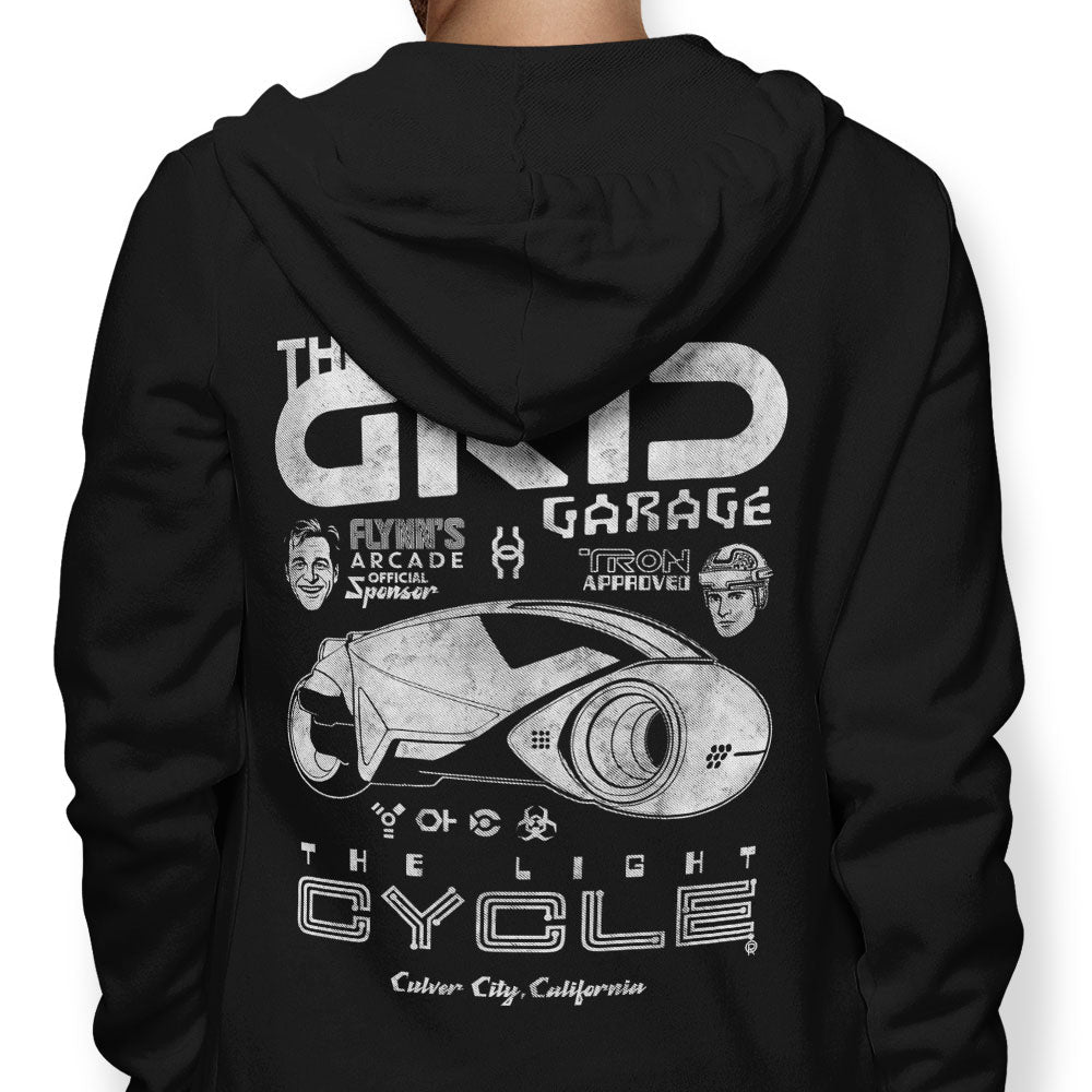 The Grid Garage - Adult & Kids T-Shirts, Sweatshirts & Hoodies apparel design preview 1