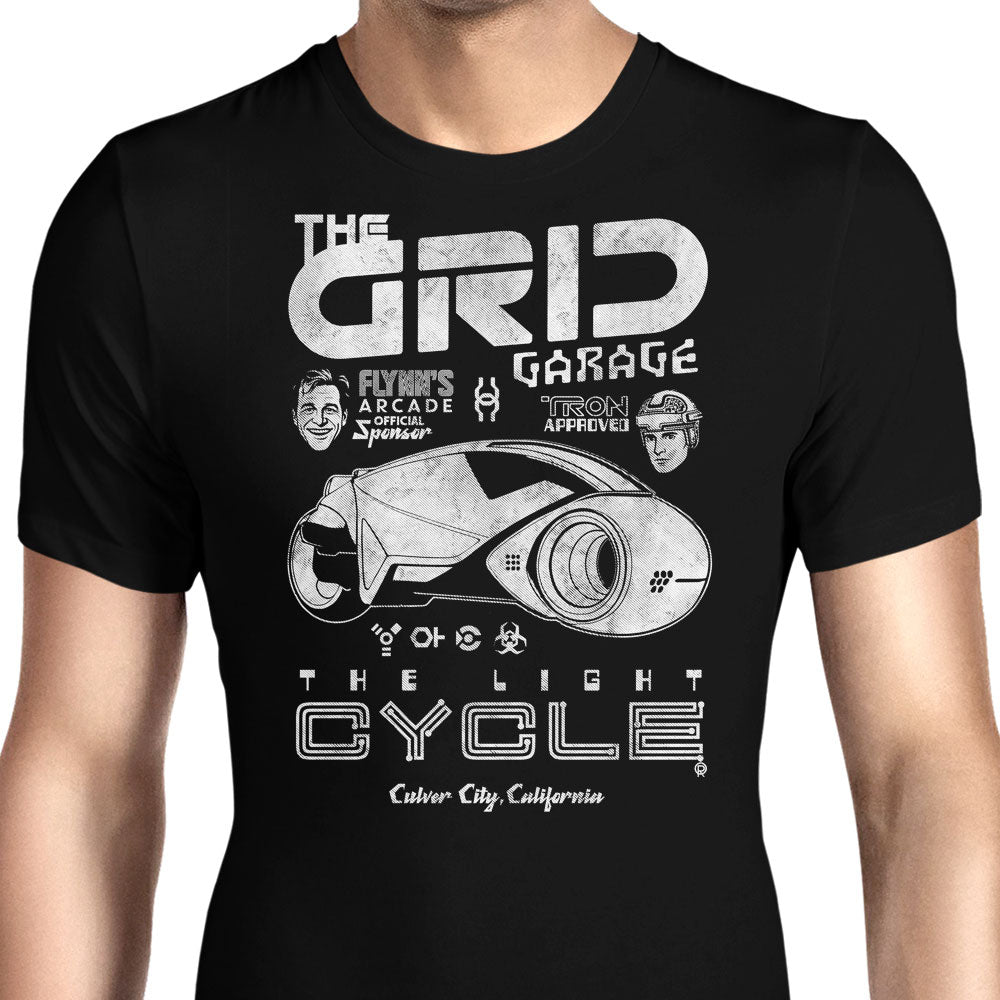 The Grid Garage Men's Apparel - Adult & Kids T-Shirts, Sweatshirts & Hoodies apparel design preview 1