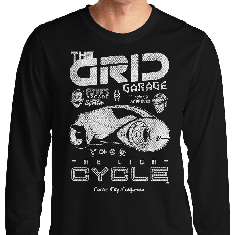 The Grid Garage - Adult & Kids T-Shirts, Sweatshirts & Hoodies apparel design preview 1