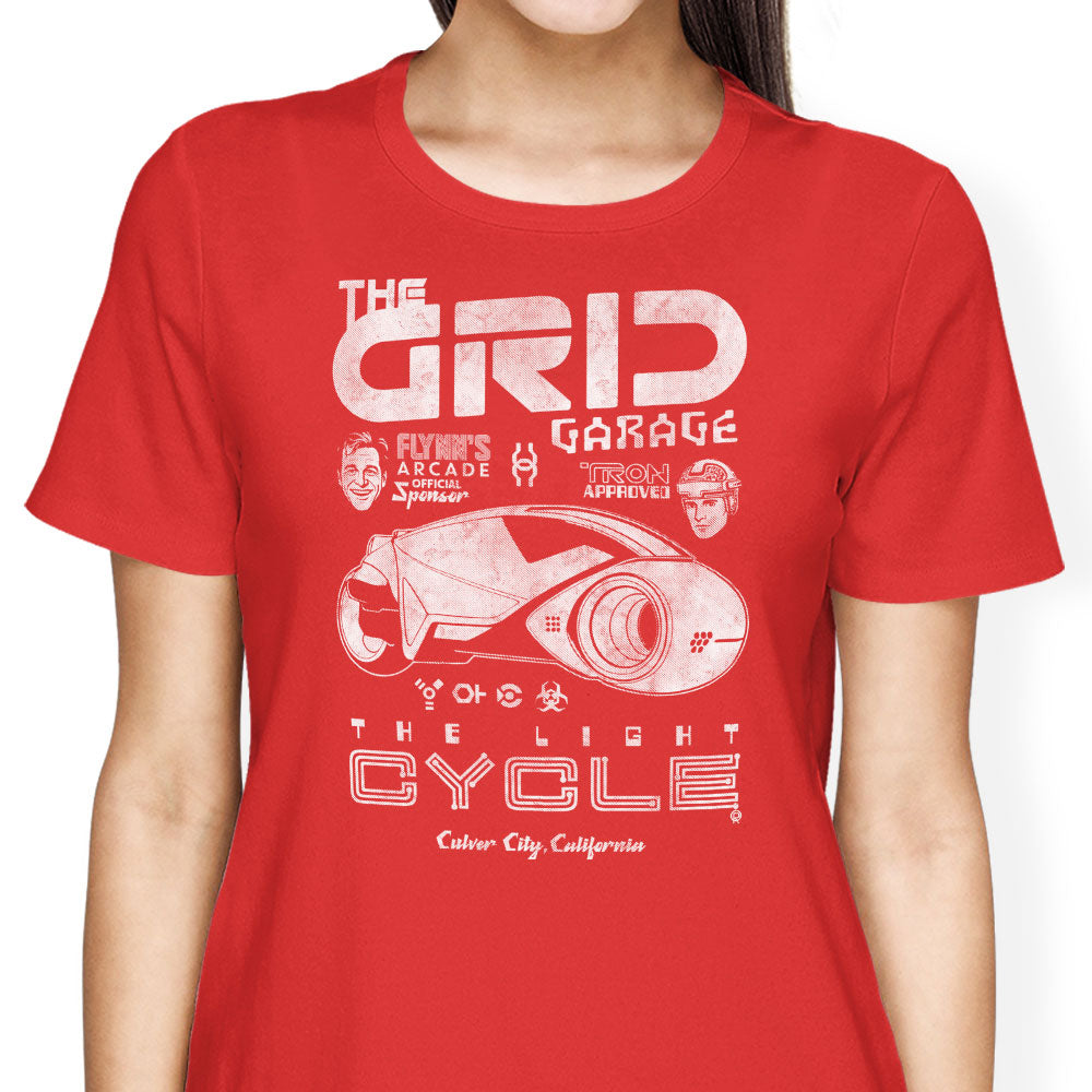The Grid Garage Women's Apparel - Adult & Kids T-Shirts, Sweatshirts & Hoodies apparel design preview 2