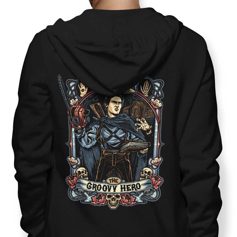 The Groovy Hero - Adult & Kids T-Shirts, Sweatshirts & Hoodies apparel design preview 1