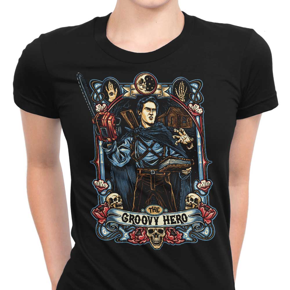 The Groovy Hero Women's Apparel - Adult & Kids T-Shirts, Sweatshirts & Hoodies apparel design preview 1