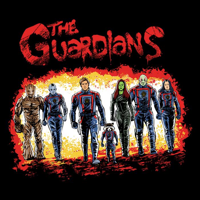 The Guardians Men's Apparel - Adult & Kids T-Shirts, Sweatshirts & Hoodies apparel design preview 2