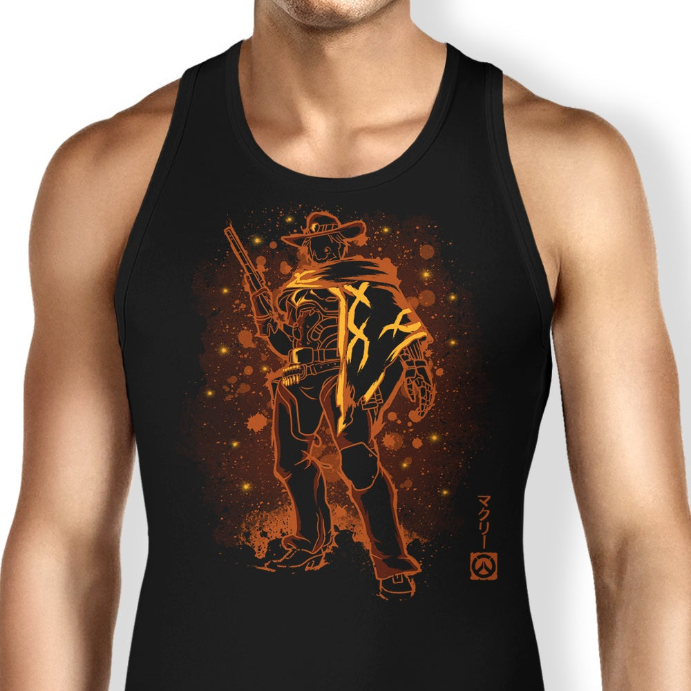 The Gunman Tank Top - Adult & Kids T-Shirts, Sweatshirts & Hoodies apparel design preview 1