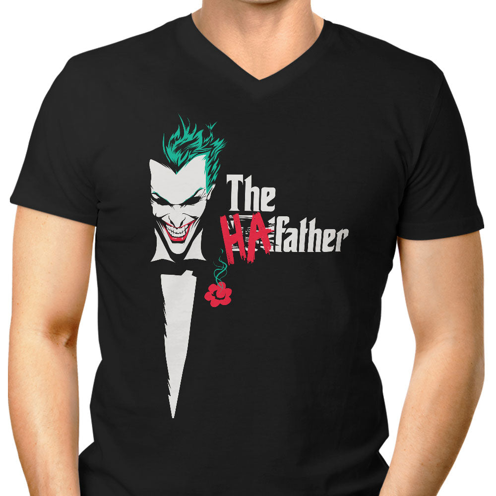 The HaFather Men's V-Neck - Adult & Kids T-Shirts, Sweatshirts & Hoodies apparel design preview 1