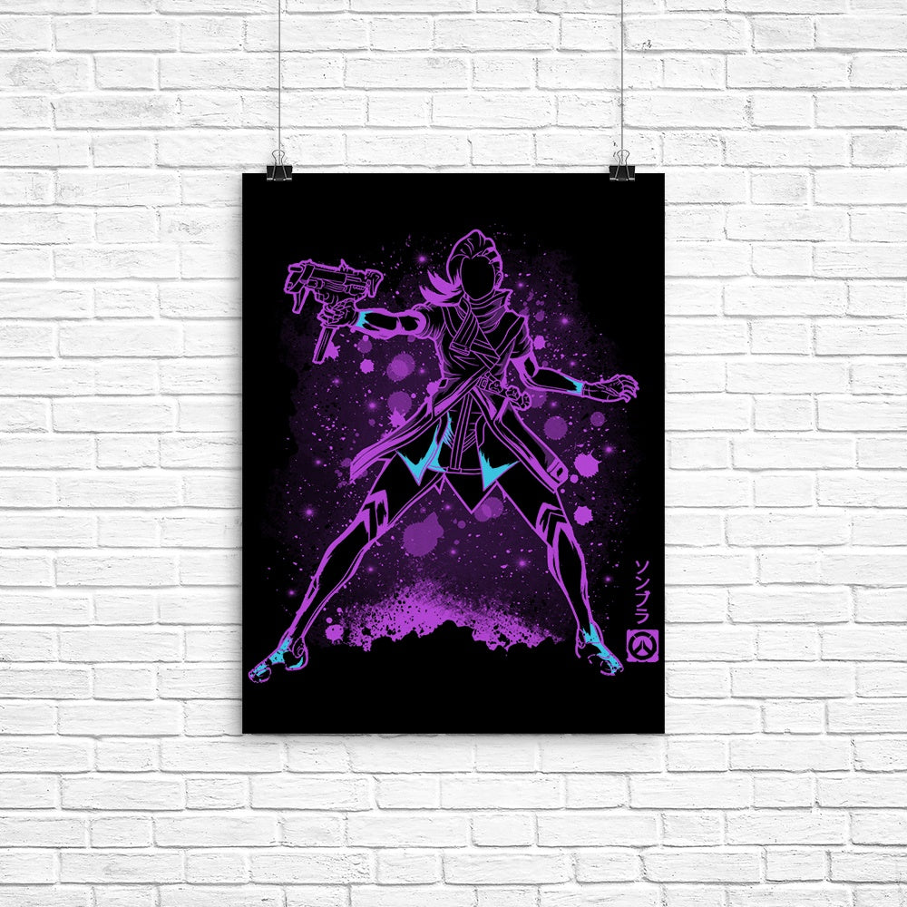 The Hacker Poster - Adult & Kids T-Shirts, Sweatshirts & Hoodies apparel design preview 1