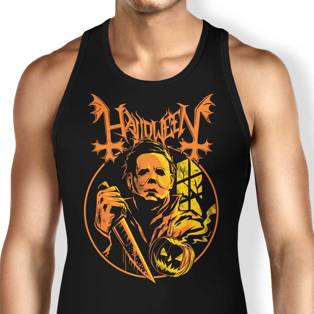 The Halloween Slasher Tank Top - Adult & Kids T-Shirts, Sweatshirts & Hoodies apparel design preview 1